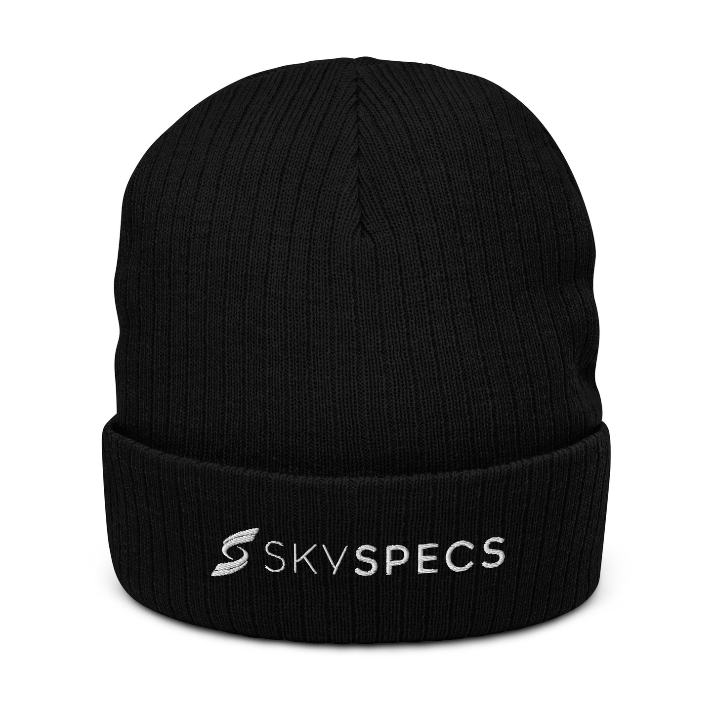 Ribbed knit beanie